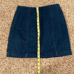 Denim skirt